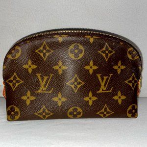 Vintage Louis Vuitton Monogram Accessories Cosmetic Pouch